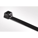 Kabelbundelband HellermannTyton LK2A-PA66W-BK (100) Kabelbundelband HellermannTyton LK2A-PA66W-BK (100)
